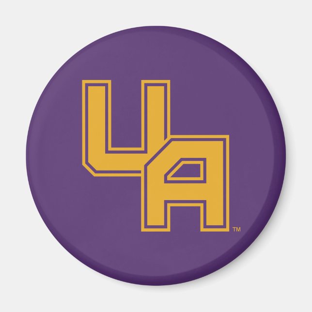 University at Albany Initials Logo Magnet (Front)