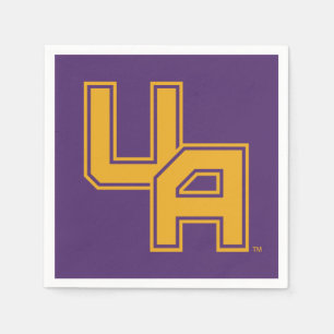 University at Albany Initials Logo Napkin