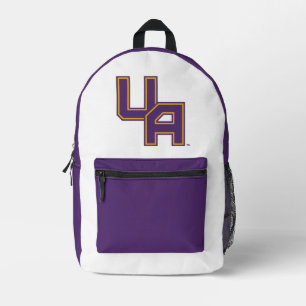 University at Albany Initials Logo Printed Backpack