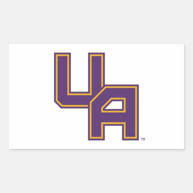 University at Albany Initials Logo Sticker (Front)