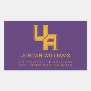 University at Albany Initials Logo Sticker