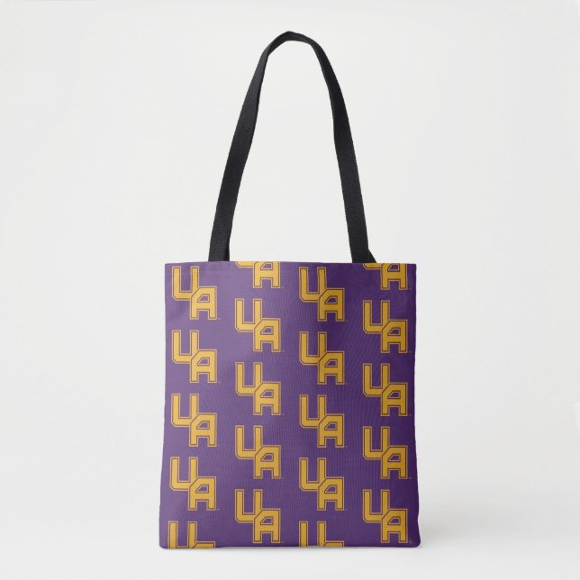 University at Albany Initials Logo Tote Bag (Front)