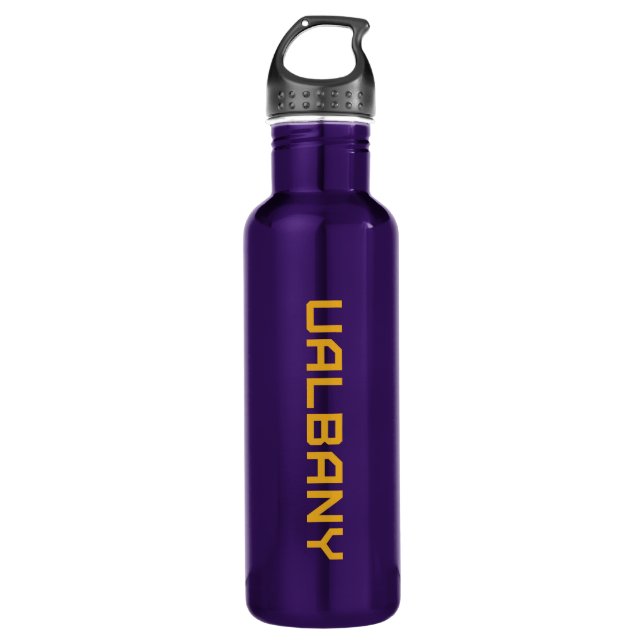 University at Albany Wordmark 710 Ml Water Bottle (Front)