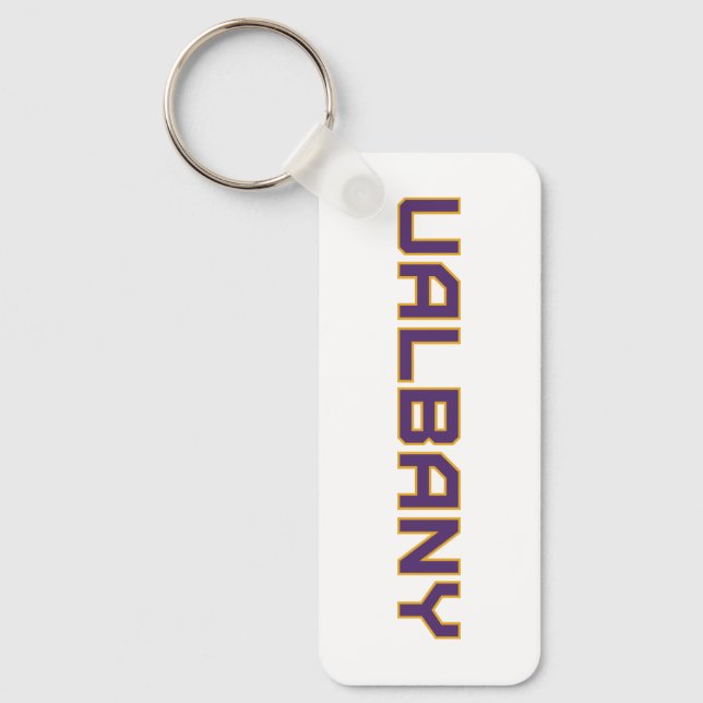 University at Albany Wordmark Keychain (Front)