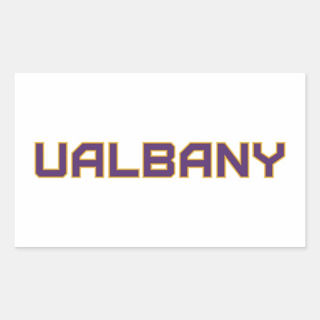University at Albany Wordmark Sticker (Front)