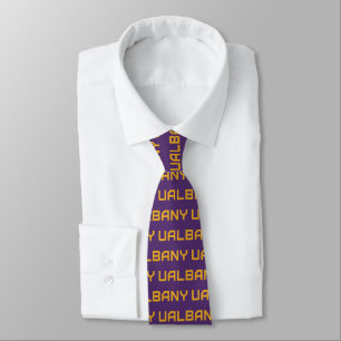 University at Albany Wordmark Tie