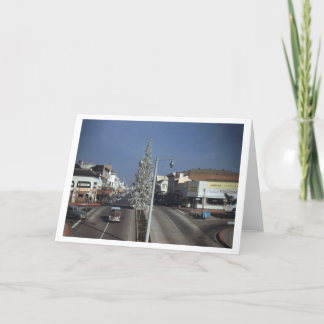 University Ave. in the 1950s Greeting Card