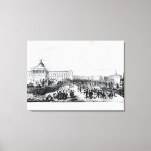 University College School, London, 1835 Canvas Print