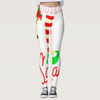 University Elf Squad Christmas Gift for University Leggings