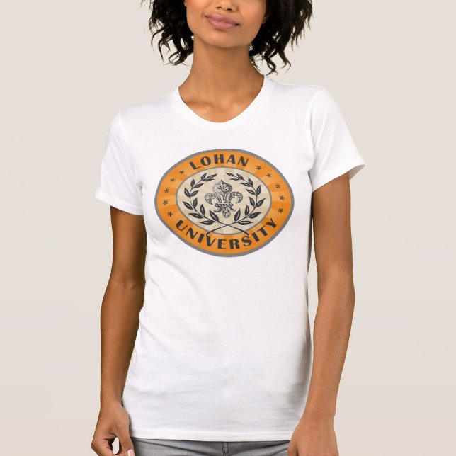 University Lohan Orange T-Shirt (Front)