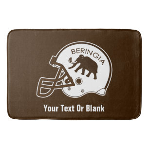 University of Beringia Football Bath Mat