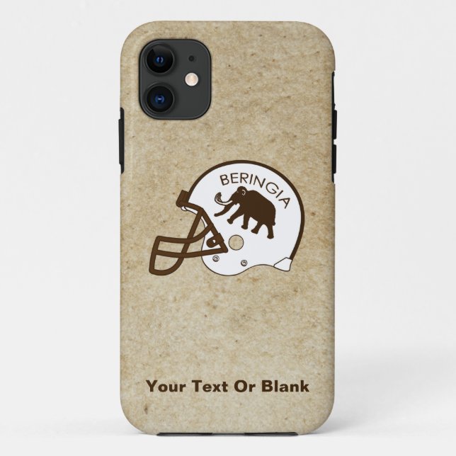 University of Beringia Football Case-Mate iPhone Case (Back)