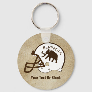 University of Beringia Football Keychain