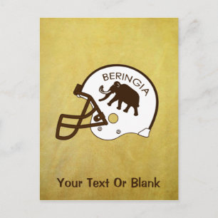 University of Beringia Football Postcard