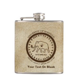 University of Beringia Hip Flask