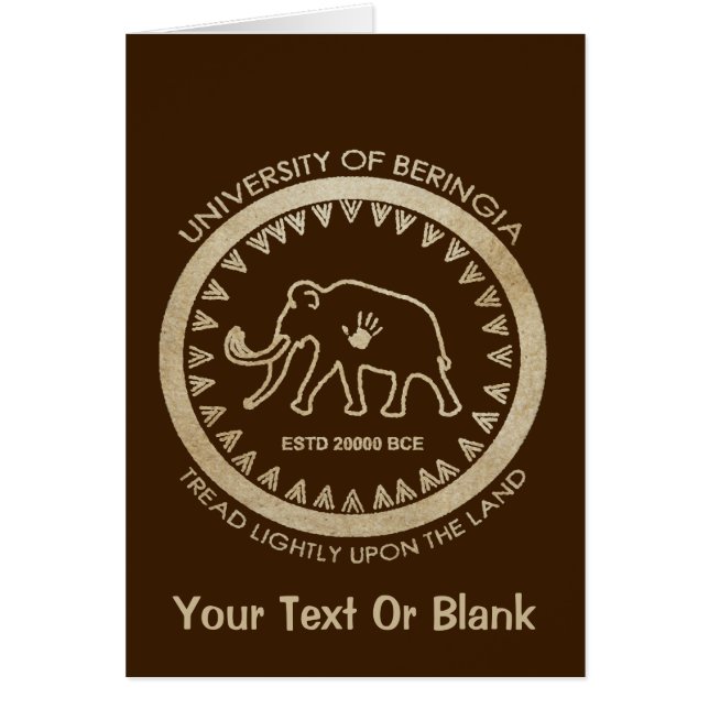 University of Beringia Mammoth (Front)