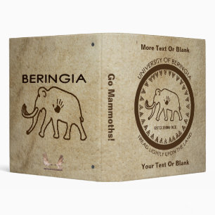 University of Beringia Mammoth Binder