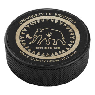 University of Beringia Mammoth Hockey Puck