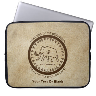 University of Beringia Mammoth Laptop Sleeve