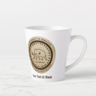University of Beringia Mammoth Latte Mug