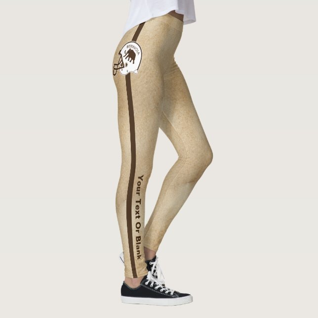 University of Beringia Mammoths Football Leggings (Right)