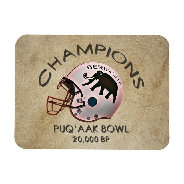 University of Beringia Puq'aak Bowl Championship Magnet (Horizontal)