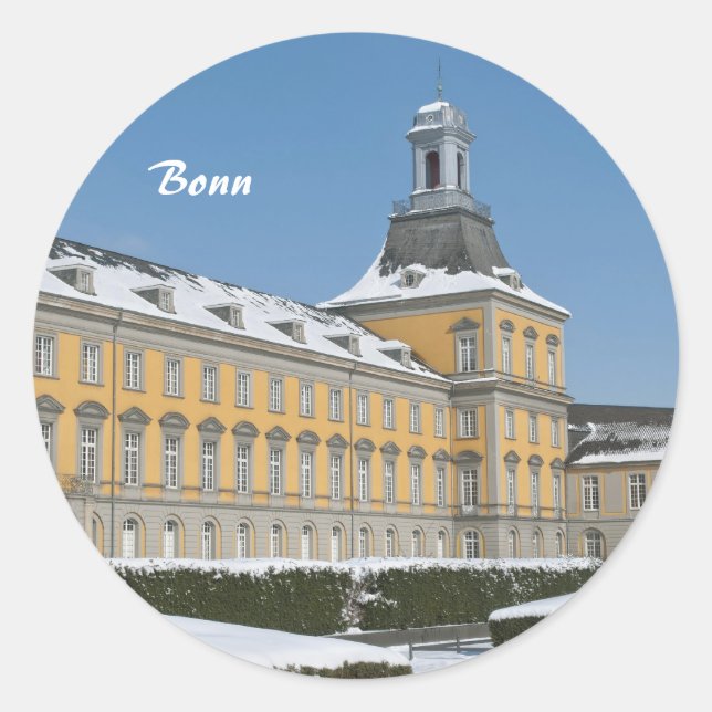 University of Bonn Classic Round Sticker (Front)