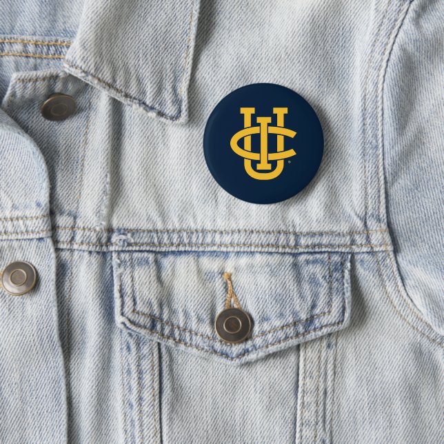 University of California, Irvine Logo 2 Inch Round Button (In Situ)