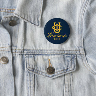 University of California, Irvine Logo 2 Inch Round Button