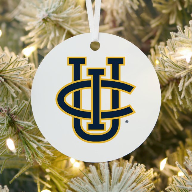 University of California, Irvine Logo Metal Ornament (Insitu)