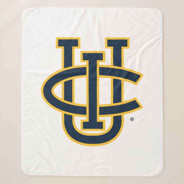 University of California, Irvine Logo Sherpa Blanket (Front)