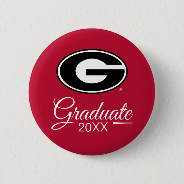 University of Georgia | Graduation 2 Inch Round Button (Front)