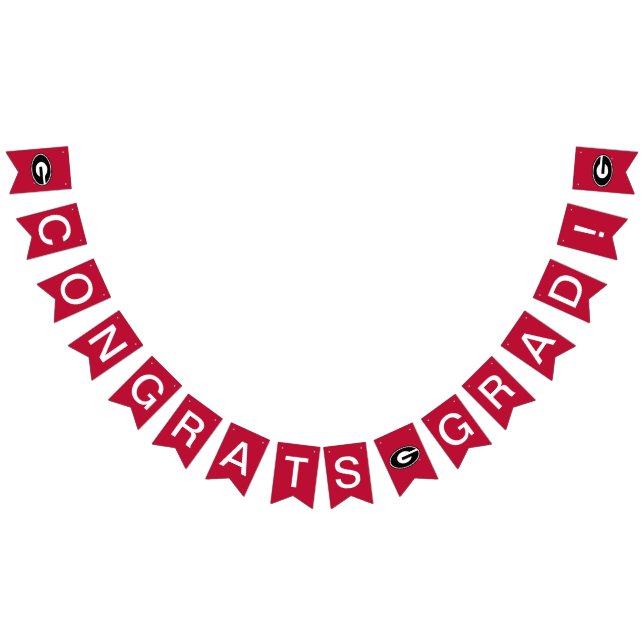 University of Georgia | Graduation Bunting Flags (All)