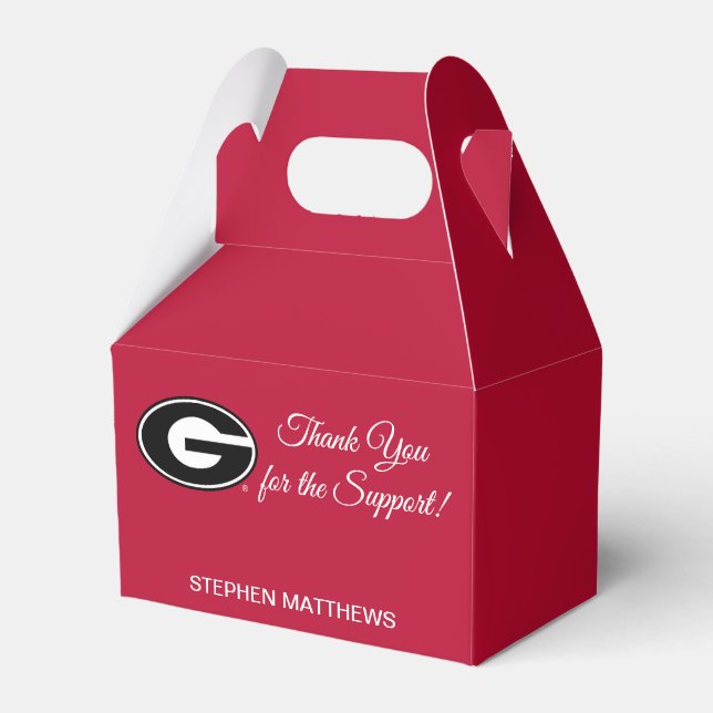 University of Georgia | Graduation Favor Box (Front Side)