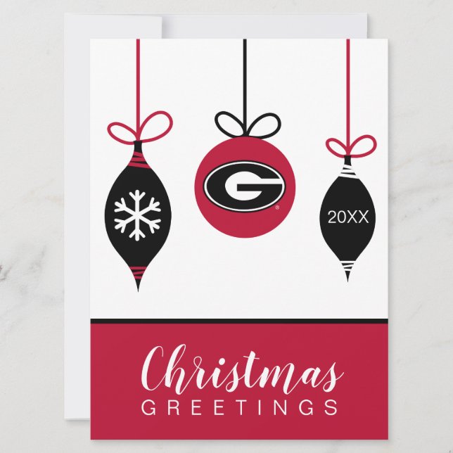 University of Georgia | Holiday Card (Front)