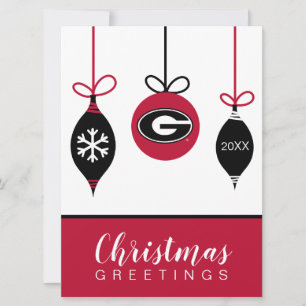 University of Georgia   Holiday Card