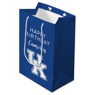 University of Kentucky   Birthday Medium Gift Bag