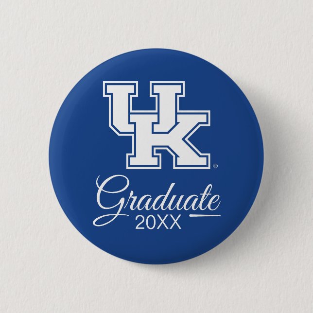 University of Kentucky | Graduation 2 Inch Round Button (Front)