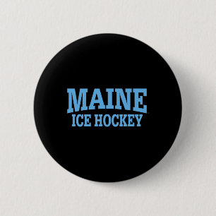 University Of Maine Ice Hockey Apparel Sports Fan  2 Inch Round Button