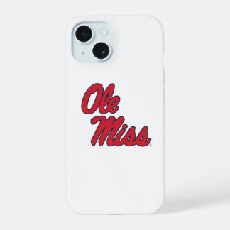 University of Mississippi | Ole Miss Script iPhone 15 Case