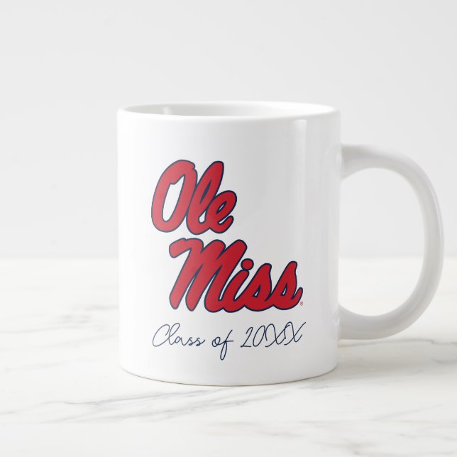 University of Mississippi | Ole Miss Script Large Coffee Mug (Right)