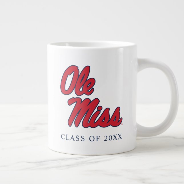 University of Mississippi | Ole Miss Script Large Coffee Mug (Right)