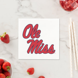 University of Mississippi | Ole Miss Script Napkin