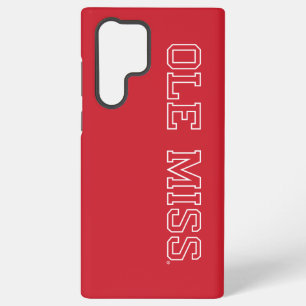 University of Mississippi   Ole Miss Wordmark Samsung Galaxy Case