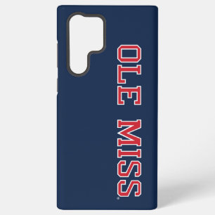 University of Mississippi   Ole Miss Wordmark Samsung Galaxy Case
