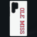 University of Mississippi | Ole Miss Wordmark Samsung Galaxy Case<br><div class="desc">Check out these University of Mississippi designs! Get all the latest Mississippi Rebels gear here. All of these Zazzle products are customizable with your class year,  name,  and club. These products make perfect gifts for the Ole Miss University student,  alumni,  family,  friend,  or fan in your life.</div>