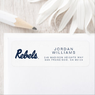 University of Mississippi   Rebels Script
