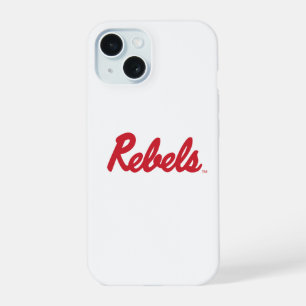 University of Mississippi   Rebels Script iPhone 15 Case