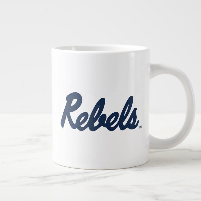 University of Mississippi | Rebels Script Large Coffee Mug (Right)
