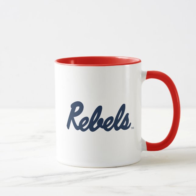 University of Mississippi | Rebels Script Mug (Right)